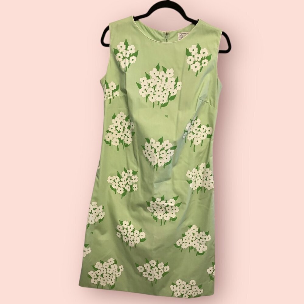 Vested Gentress MInt Dress with White Flowers